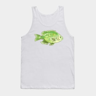 Cute Cartoon Fish Tank Top